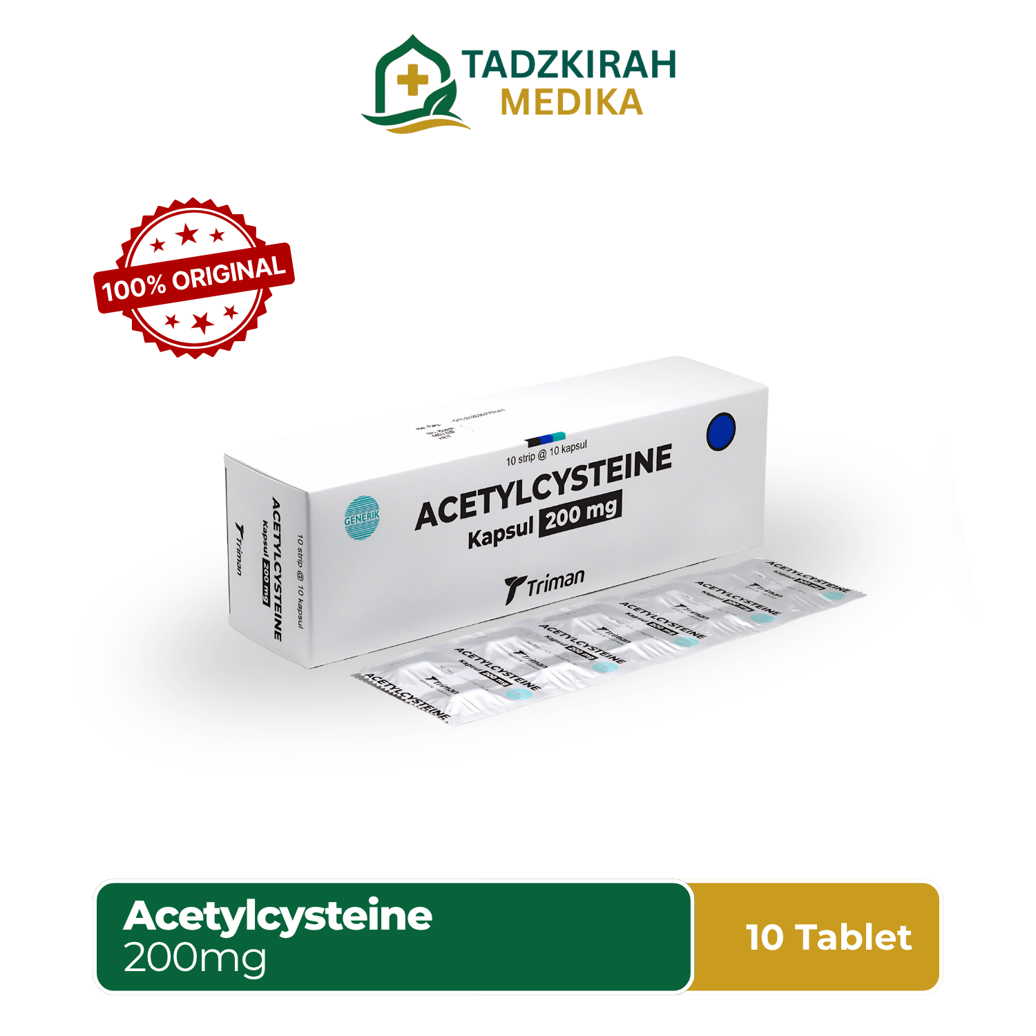 acetylcysteine 200mg