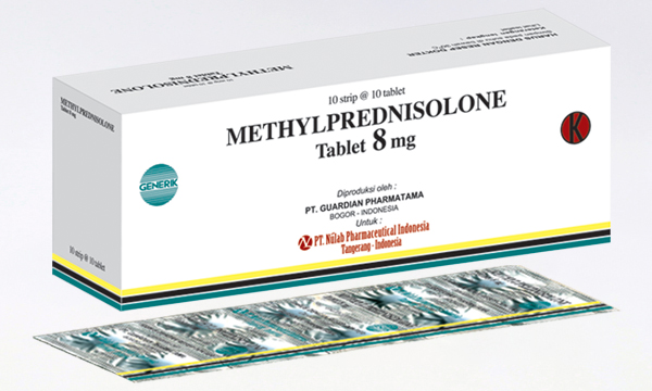 Metilprednisolon 8mg